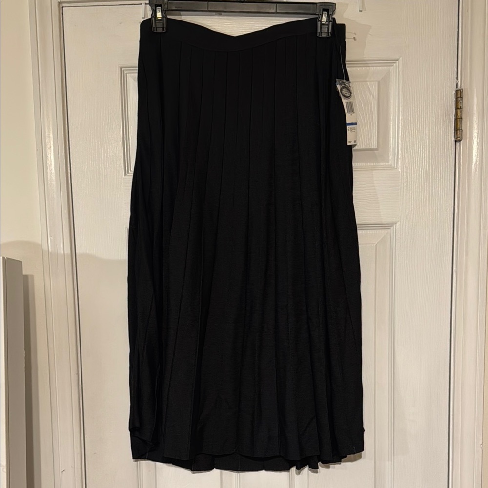 Jones New York Midi Pleated Lined Skirt NWT Size XL